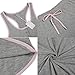 Ekouaer Womens Pajamas Short Sets Sexy Pj Sleepwear Soft Loungewear (Gray, Small)