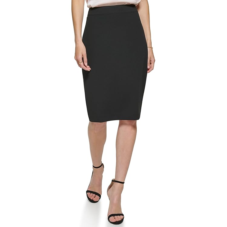 Theory Women's Skinny Pencil Skirt, Charcoal Melange, 8 at Amazon