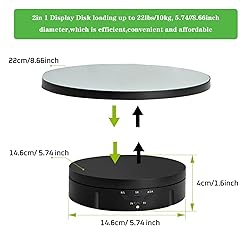 JAYEGT 2 in 1 / 3 in 1 Motorized Rotating Display
