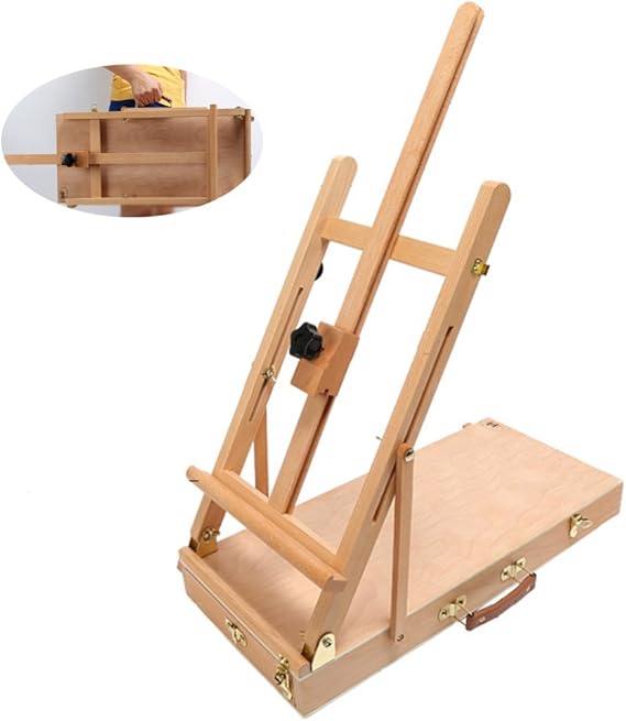 kuyal portátil Sketchbox caballete de mesa caballete caballete de