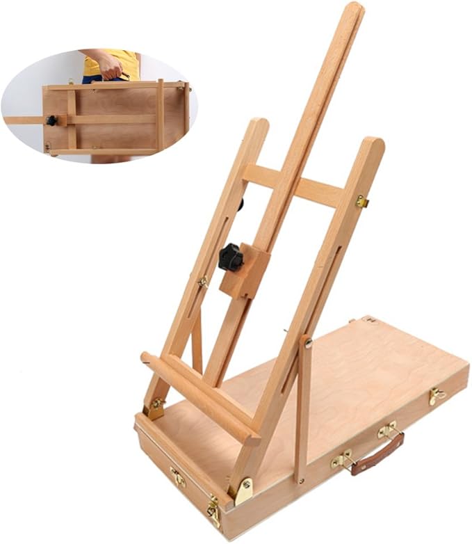 kuyal portátil Sketchbox caballete de mesa caballete caballete de