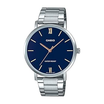 Analog Blue Dial Men's Watch-MTP-VT01D-2BUDF (A1613)