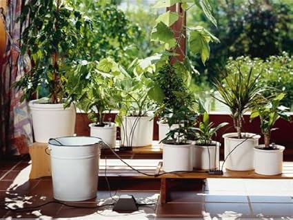 Gardena Riego automático de Vacaciones para regar hasta 36 macetas ...