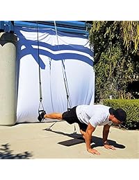 nossk individual Pro peso corporal Fitness entrenador de la correa (Negro)