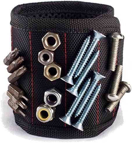 OT Magnetic Wristband for screws. Orange tools Professional with Strong Magnets for Holding Screws, Nails, Drill, Bits, Holding Tools, Drill Bits and Small Tools