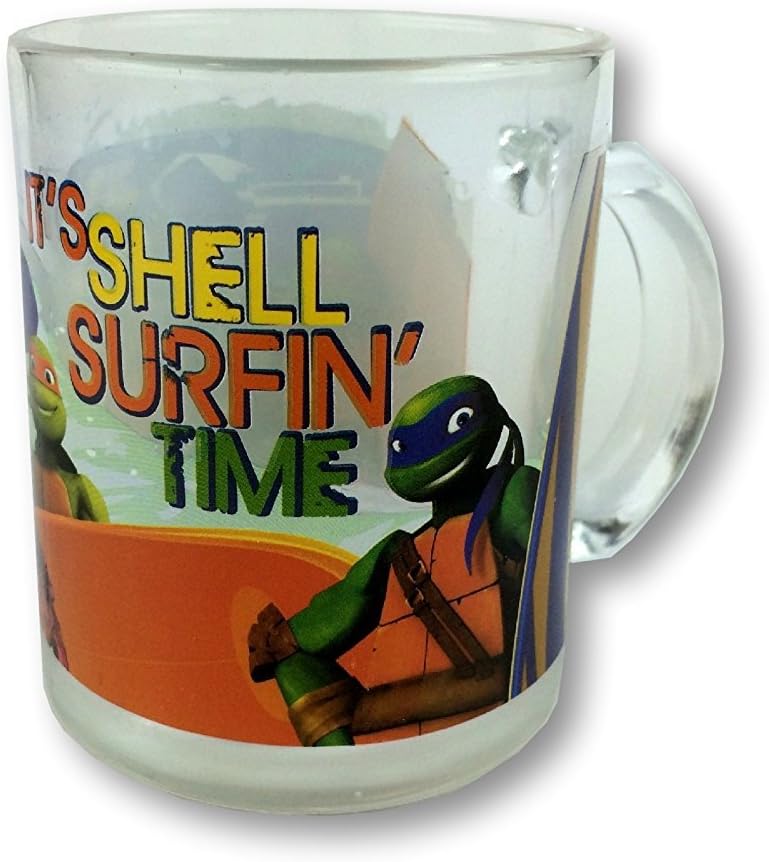 Teenage Mutant Ninja Turtles Mug Glass Licensed