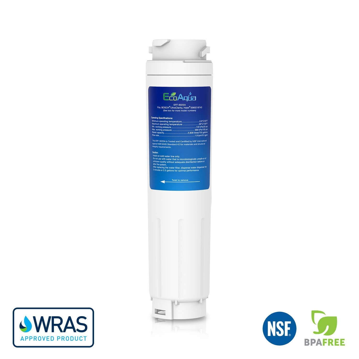 EcoAqua Ice & Water Refrigerator Filter EFF6025A Amazon.co.uk