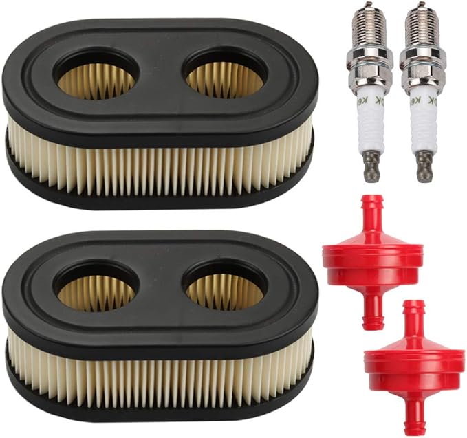 798452 593260 Air Filter Cartridge with Fuel Filter Spark Plug for