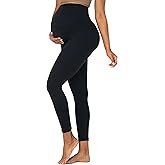 Sunzel Sunzfly Maternity Leggings for Women Over The Belly Buttery Soft Pregnancy Yoga Pants for Fall Winter Workout Lounge