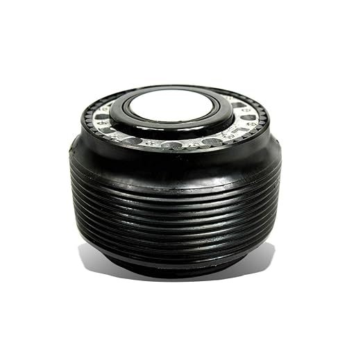 Bull Boost Performance 6-Bolt Steering Wheel Hub Adapter Kit For Mitsubishi Lancer & Galant – Black, Aluminum