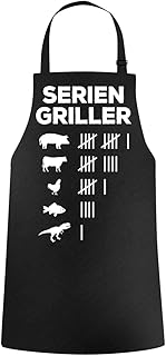 Spaß kostet Grillschürze Sprüche Seriengriller VERSTELLBAR
