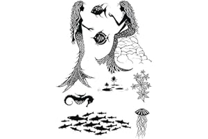 Transparent Silicone Stamp Sheet - Fairy, Mermaid, Butterfly, Elf, Castle, Transparent Closure for Card Making, Scrapbooking,