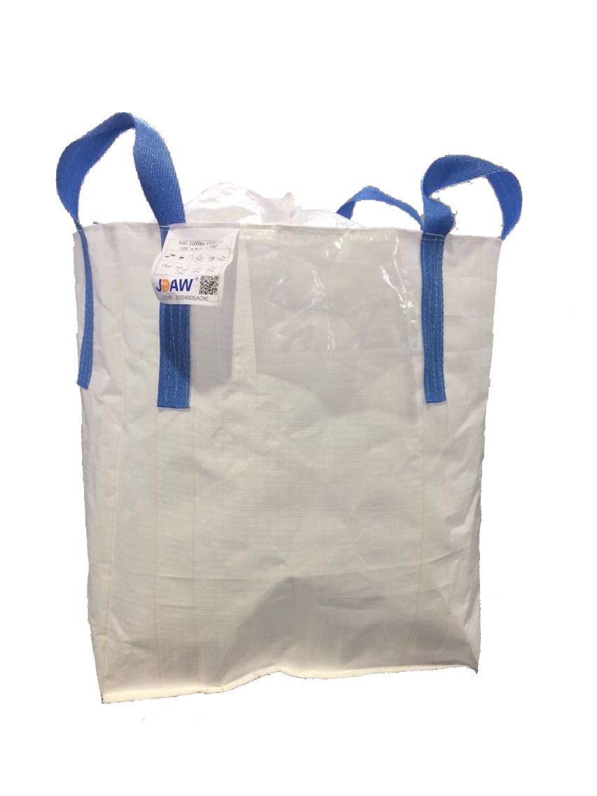 Secbolt FIBC Bulk Bag 1 One Ton Bag Duffle Top Flat Bottom 2200lbs SWL