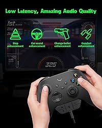 Stereo Headset Adapter, AOJAKI Controller Adapter
