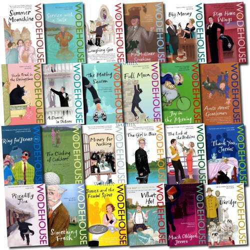 PG Wodehouse Collection Pack (pigs Have Wings; What Ho!; the Luck of the Bodkins; Uncle Fred in the Springtime; and More)