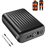 Evonicc 7.4V 18400mAh Heated Vest Battery Pack Compatible with ORORO and Venustas, Portable Battery Pack for Heated Vest with Digital Display, DC Output Power Bank for Heating Vests, Jacket, Pant