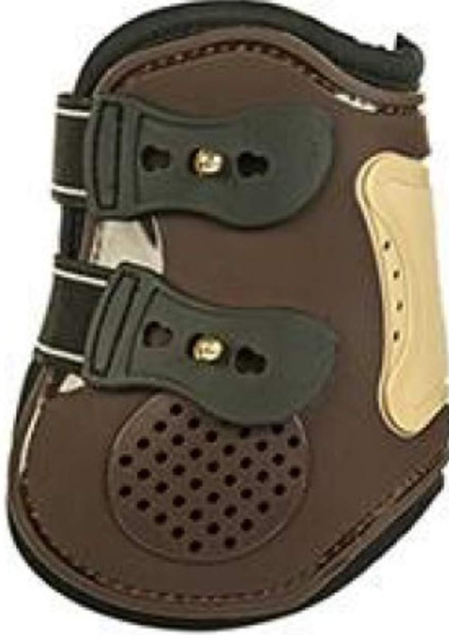 Hkm Air-2125 4000315730391 Fetlock Boots Dark Brown/Beigethoroughbred/Warmblood