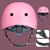 XJD Kids Helmet Toddler Adjustable Bicycle Skateboard Helmet Pink Small view 4