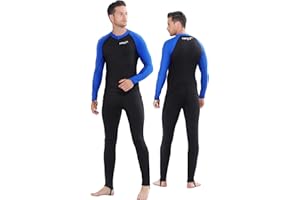 COPOZZ Mens Wetsuit – Full Body UV Protection Wet Suit for Surfing, Diving & Snorkeling
