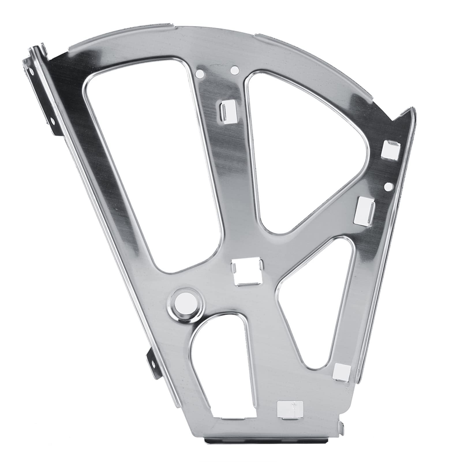 2Pcs Stainless Steel Furniture Hinge Shoes Drawer Cabinet Hinges Turing Rack Replacement Fittings for Kitchen Living Room (2 Layers)