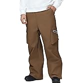 Oymyakon Mens Baggy Ski Pants Snow Snowboard Pants Insulated Waterproof Windproof Winter Outdoor Loose SnowPants