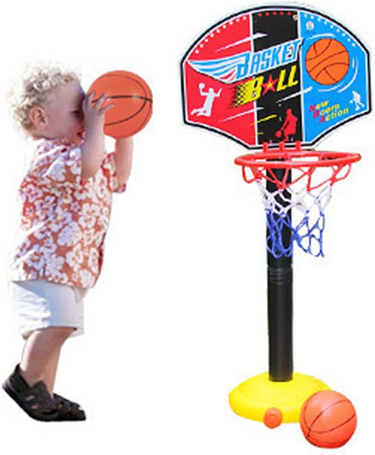 Basketball Hoop & Stand Ball Pump Set Indoor Outdoor Fun Toys Activities Boy Kids Children Christmas Gift