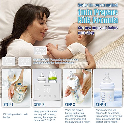 image for Baby Bottle Warmer & Sterilizer, Breastmilk - Food - Milk - Formula - 