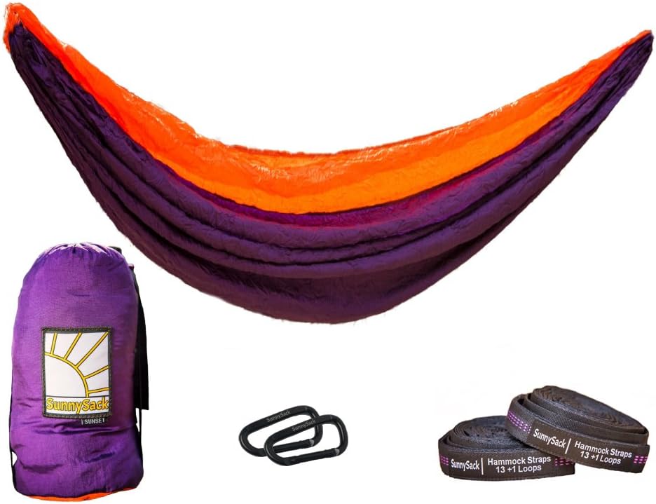 Best parachute hammock purple double nest