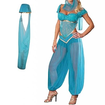H88 Jasmine Genie Belly Women Dancer Arabian Nights Guyana | Ubuy