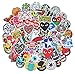 Brand Stickers, 101 Pcs Vinyl Waterproof Stickers, for Laptop, Luggage, Car, Skateboard, Motorcycle, Bicycle Decal Graffiti Patches (Stickers - 3)