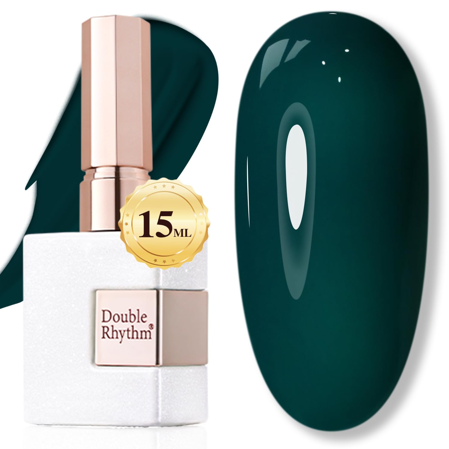 Double Rhythm Gel Polish 15ML Jelly Sheer Pastel