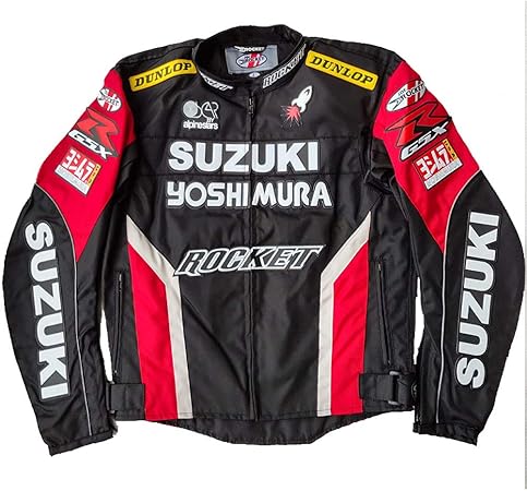 Amazon Co Jp オートバイジャージ メンズ 防風防水レーシングスーツ オートバイウエア スポーツウェア バイクウェア ライダースジャケット長袖 耐摩 軽量 春秋用 Whitered S 車 バイク