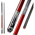 KONLLEN Carbon Fiber Pool Cue Stick Low Deflection Hand-Made Inlay Billiard Cue Ultra-Smooth Professional Feeling Billiard Pool Cue Sticks for Adults