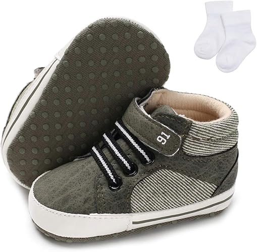 baby high top walking shoes