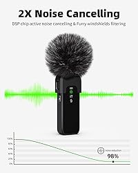 Rythflo Wireless Lavalier Microphone for iPhone