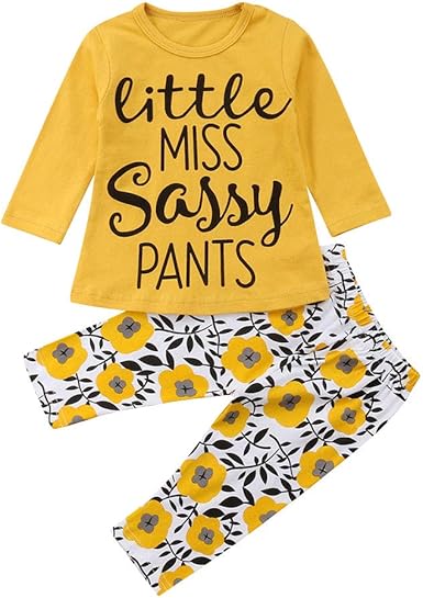 yellow infant pants