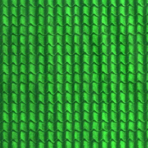 Mytinyworld Dolls House Miniature Green Roof Tile Cladding Paper