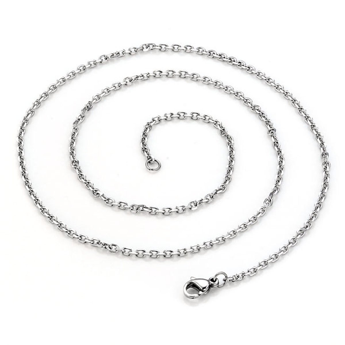 QGEM Lapis Lazuli Jewish Star of David Solomon Seal Gemstone Faceted Pendant Necklace, Unisex, 24\