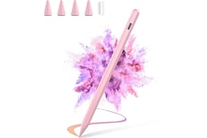 HZD Stylus Pen for iPad 2024-2018, 30Mins Fast Charging with Tilt Sensitivity & Palm Rejection & Magnetic, Pen for iPad 10/9/8/7/6th, iPad Air 3/4/5/11/M2, iPad Mini 6/5th, iPad Pro 12.9/11/13-Inch M4