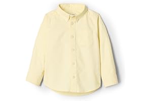 �鶹�� Essentials Boys Stretch Oxford Collar Shirt