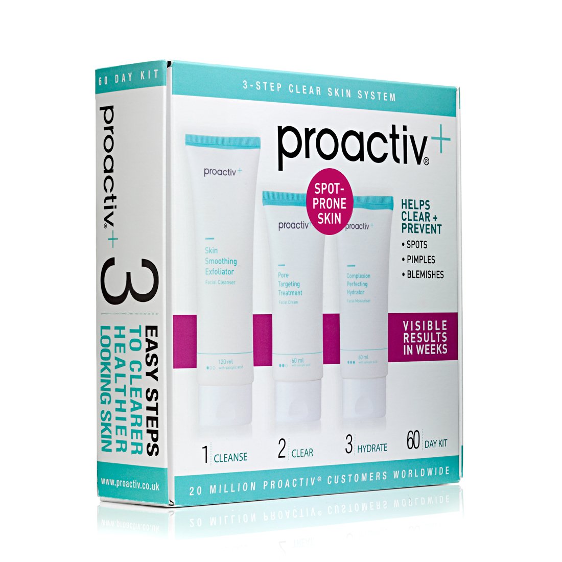 Proactiv 3 Step System for Clearing SpotProne Skin Buy Online in