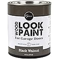 Giani Wood Look Paint for Garage Doors- Step 1 Wood Grain Base Coat Pint (Black Walnut)
