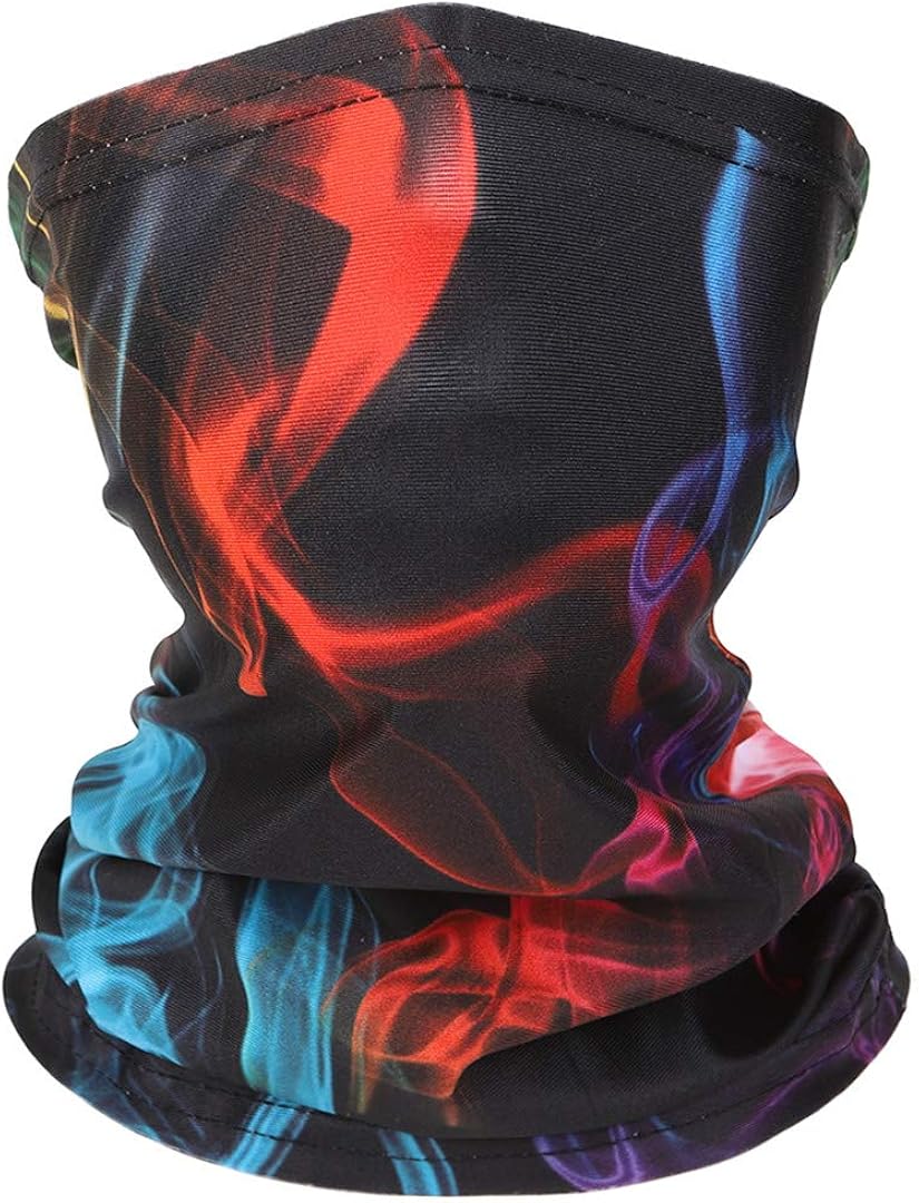 Kids Neck Gaiters Face Cover Balaclava Bandanas Face Covering for Children Summer Neck Gaiter 4PCS Group 1: Clothing