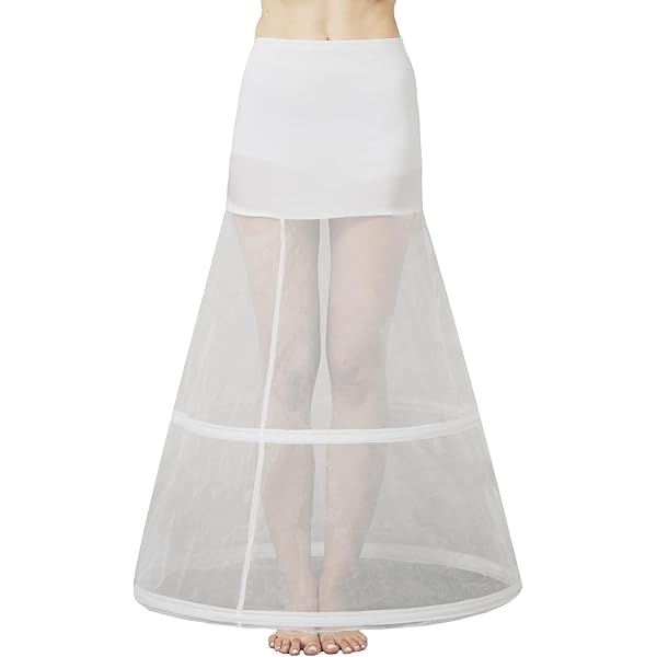 CharmingBridal A Line Bridal Petticoat Half Slip Dress Underskirt Crinoline P001 White at Amazon Women's Clothing store CharmingBridal A Line Bridal Petticoat Half Slip Dress Underskirt Crinoline P001 White at Amazon Women's Clothing store