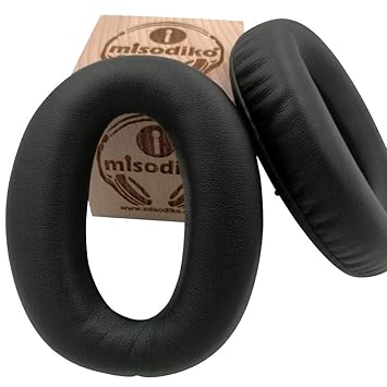 Pu Leather Replacement Ear Pads For Over Ear Headphones Wh 1000xm2 Black Kwmobile 2x Earpads For Sony Mdr 1000x Home Audio Video Accessories Earpads