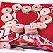 Cedar Blocks for Clothes Storage – 24 Pcs 100% Natural Cedar Rings | Wardrobe & Drawer Freshener for Closet Storage