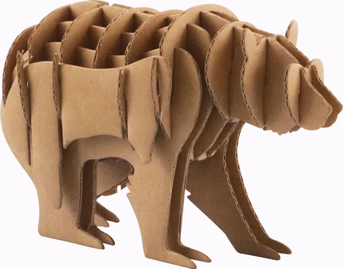 Teddy Bear Design Cardboard 150 x 150 mm