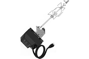 onlyfire 6014 Stainless Steel Rotisserie Kit for Weber 7614 Spirit 200/300 Series Grill, DO NOT FIT Spirit Series Grills Manufactured Since 2025