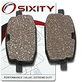 Sixity Front Organic Brake Pads 2002-2005 Yamaha YW50 Zuma Set Full Kit P R S T X Y Z A Complete