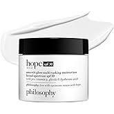 philosophy hope in a jar smooth-glow multi-tasking face moisturizer + spf 30 - with pro-vitamin P, glycolic acid & hyaluronic acid - provides deep & long-lasting hydration - 2 fl oz